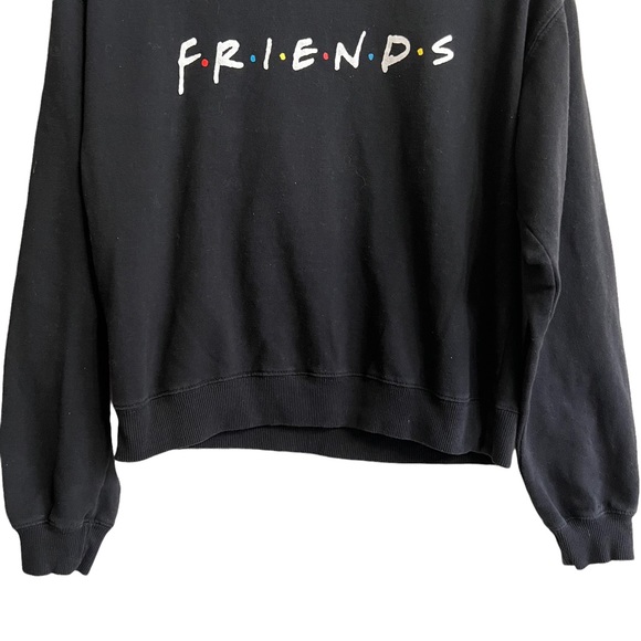 FRIENDS Black Crewneck Pullover Sweater - Picture 3 of 5